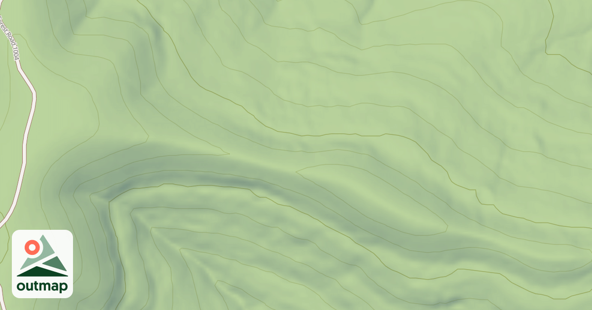 Map of SLICKROCK HOLLOW