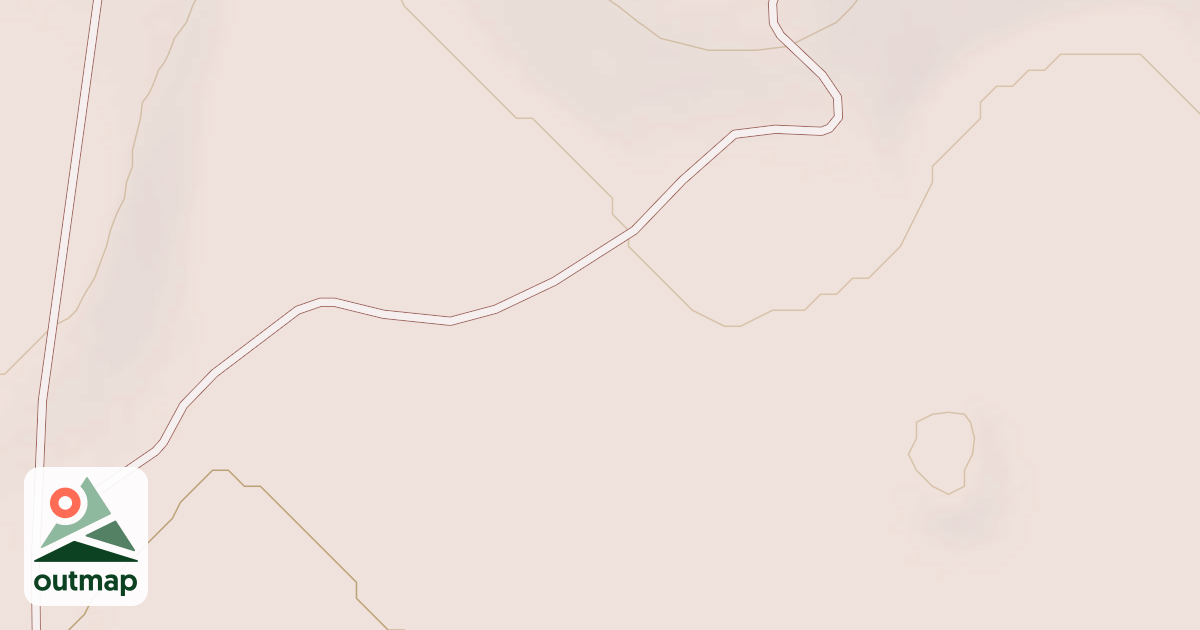 Map of ASPERIN BUTTE
