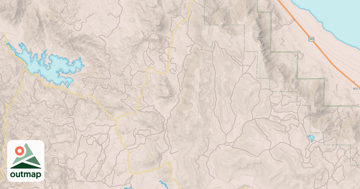 Map of CLARKS PARALLEL
