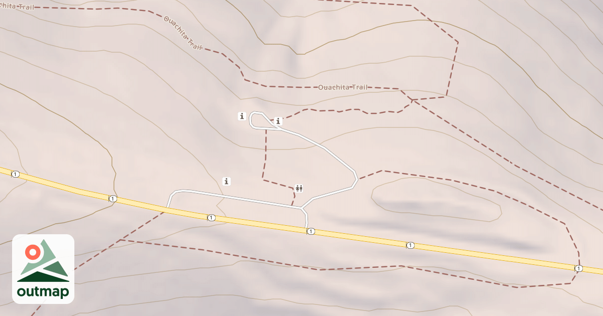 Map of HORSETHIEF SPUR