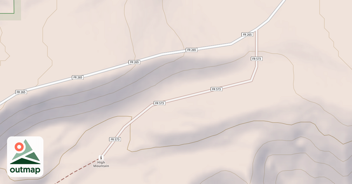 Map of USFS Motor Vehicle Use Map Roads {6A51F3E6-C599-4DFA-8BCA-86F18AC90254}