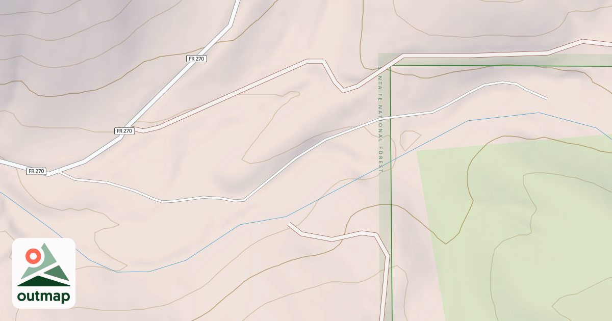Map of USFS Motor Vehicle Use Map Roads {679F9E4D-EC9F-439F-82D0-66CF300634B1}