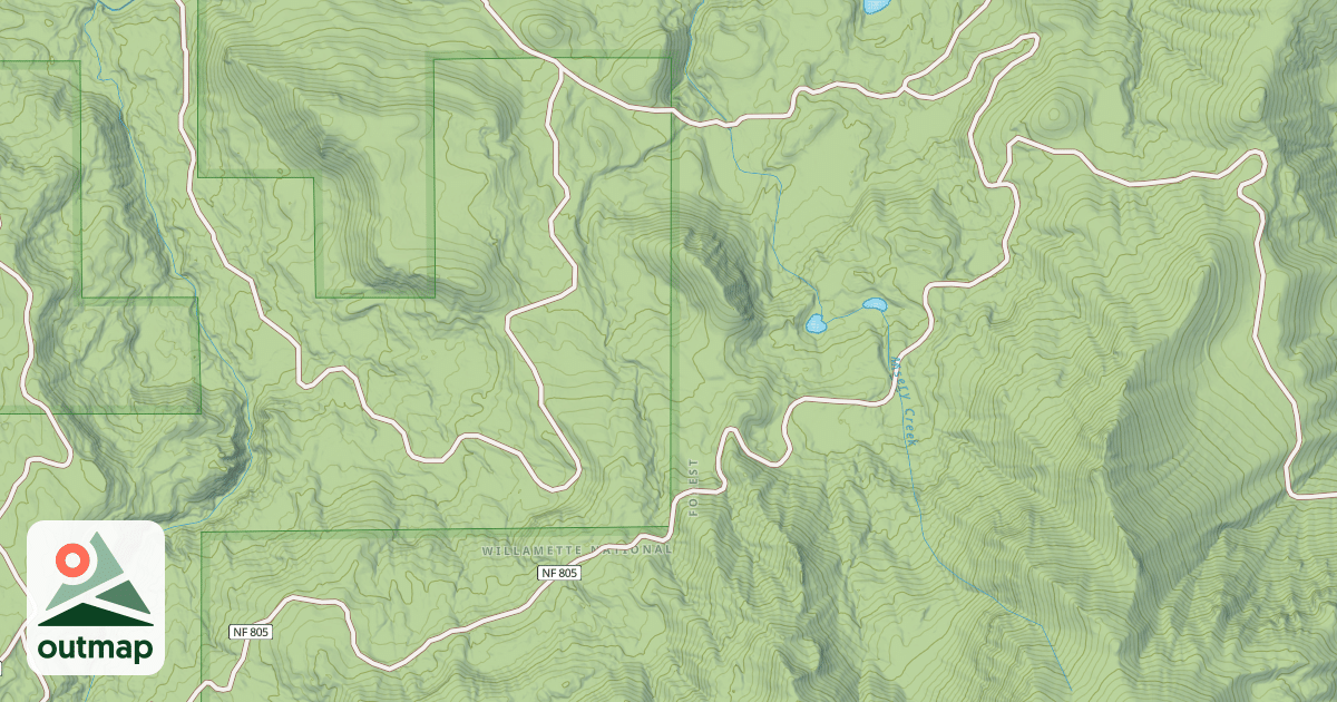 Map of BRUNO MTN