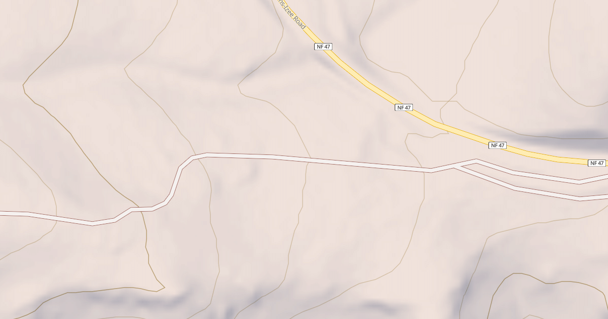 Map preview of Radar Hill OHV Trails