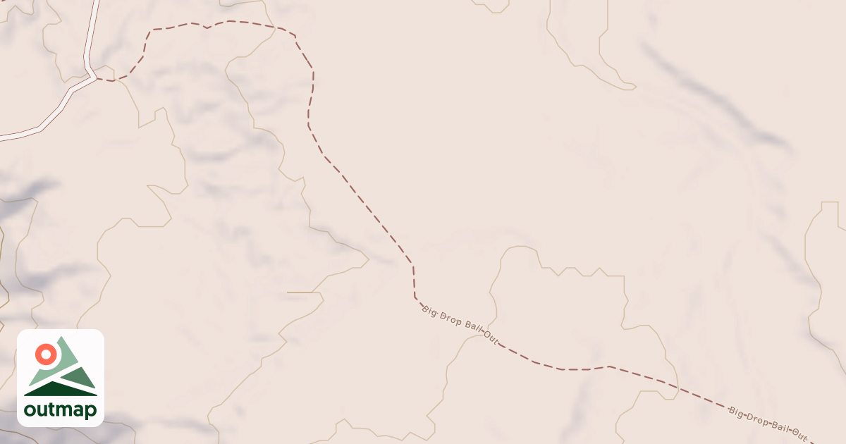 Map of Big Drop Bail Out