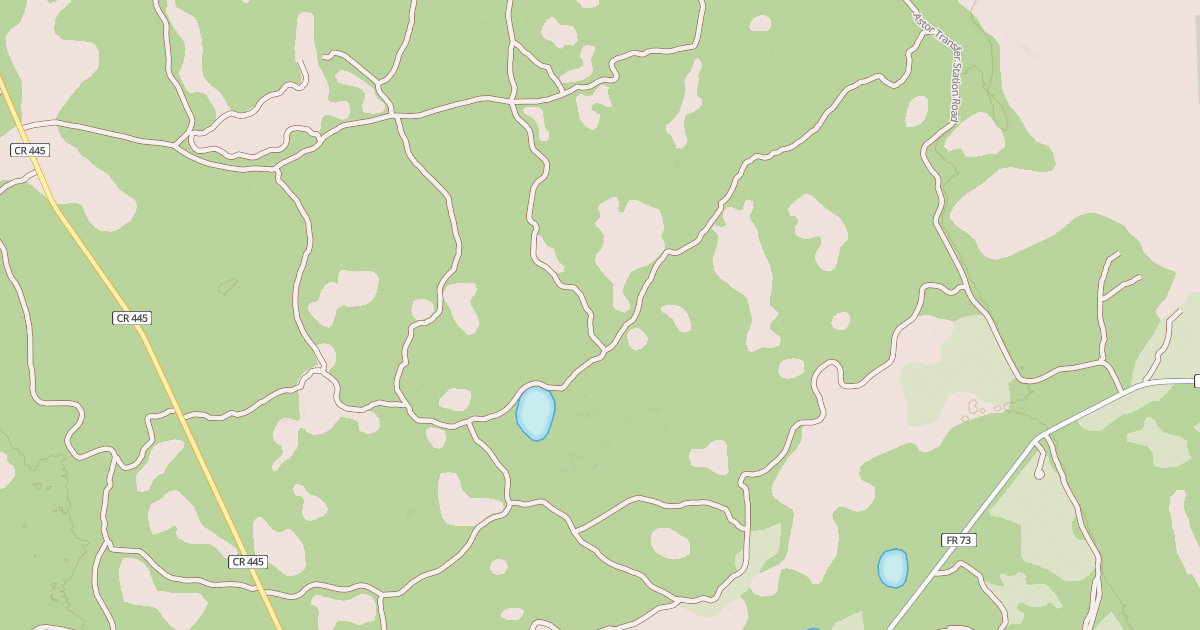 Map preview of USFS National Forest System Roads {8740AA06-AD18-41F3-8BD7-5B9212196BD1}