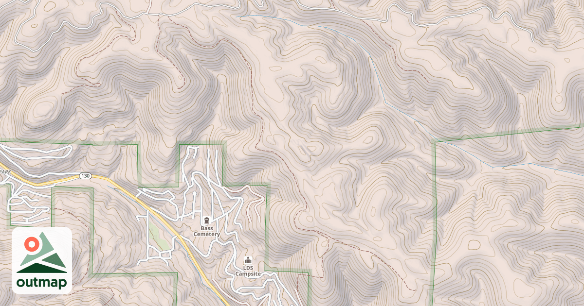 Map of Pumphouse Ridge Iii