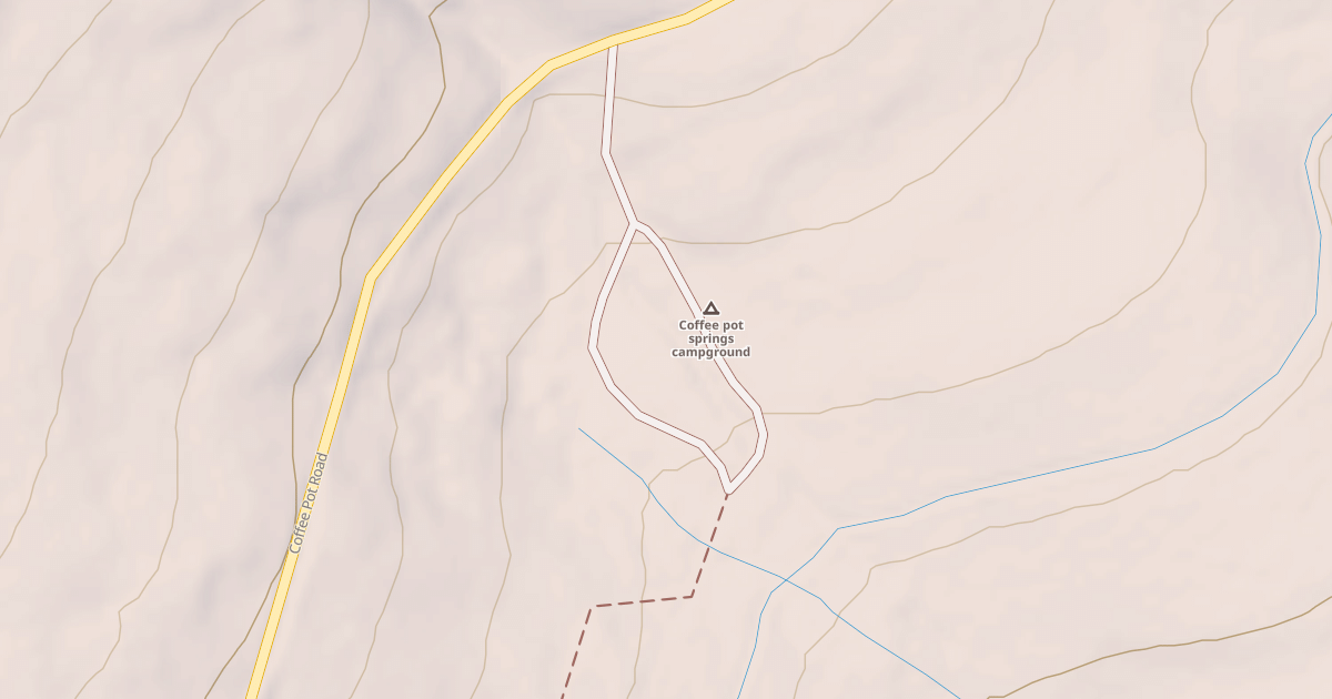 Map preview of COFFEE POT SPRINGS CG