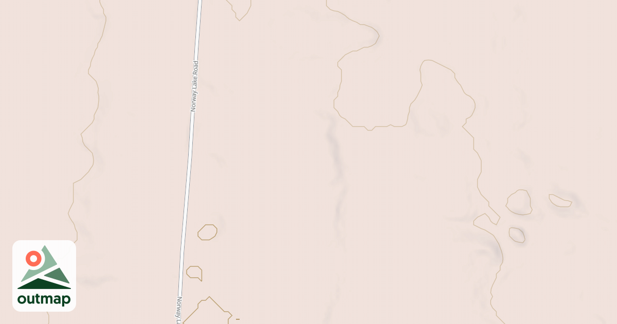 Map of USFS Motor Vehicle Use Map Trails 23617
