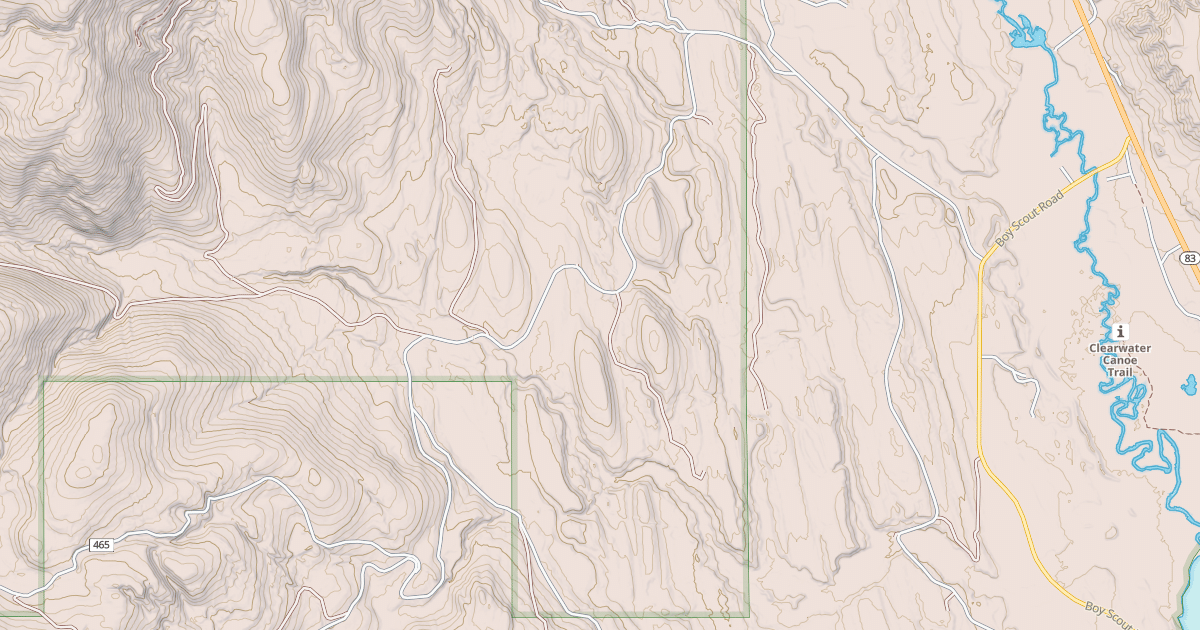 Map preview of FAWN CREEK