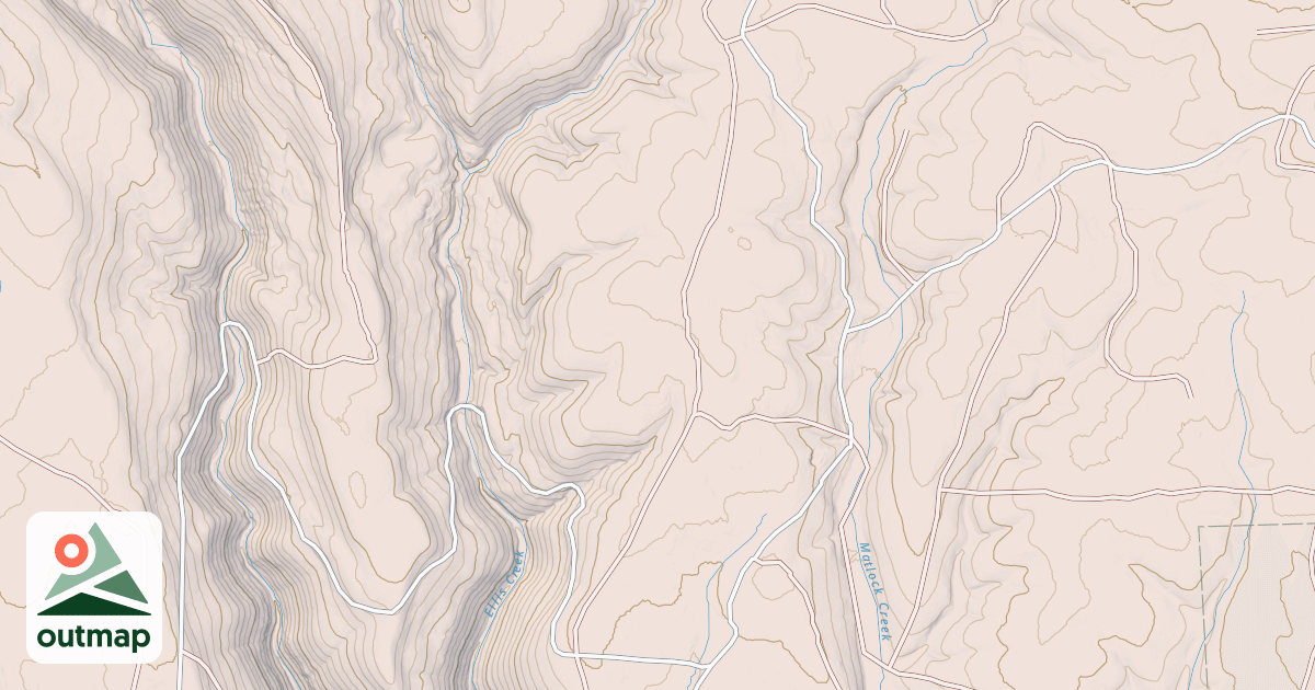 Map of USFS Motor Vehicle Use Map Roads {8B8DA51D-9AE4-41CA-B479-7022CEEA2A43}
