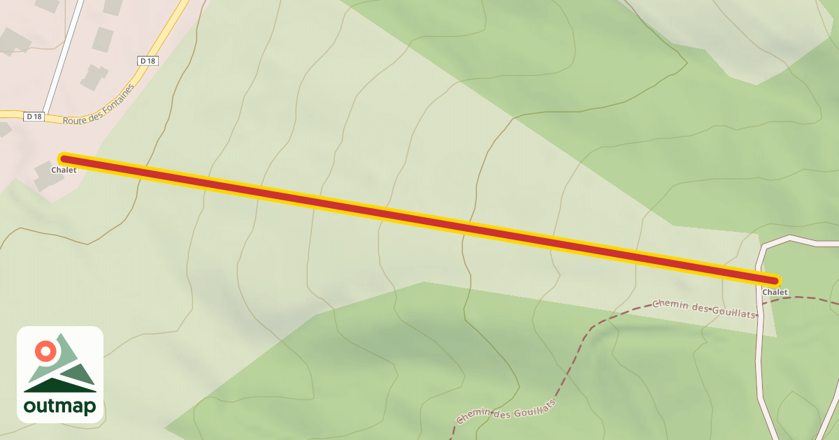 Map of Chalet