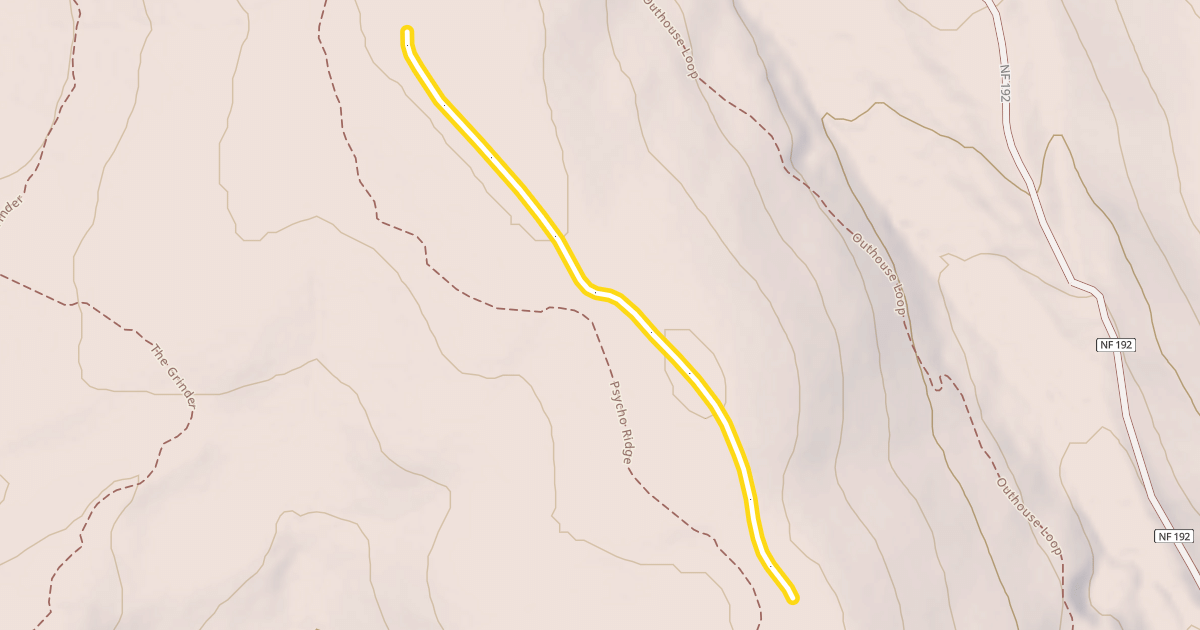 Map preview of Psycho Ridge