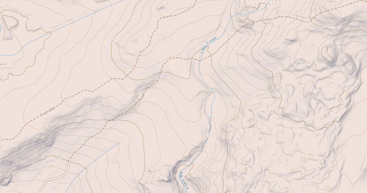 Map preview of LAKE CREEK ATV