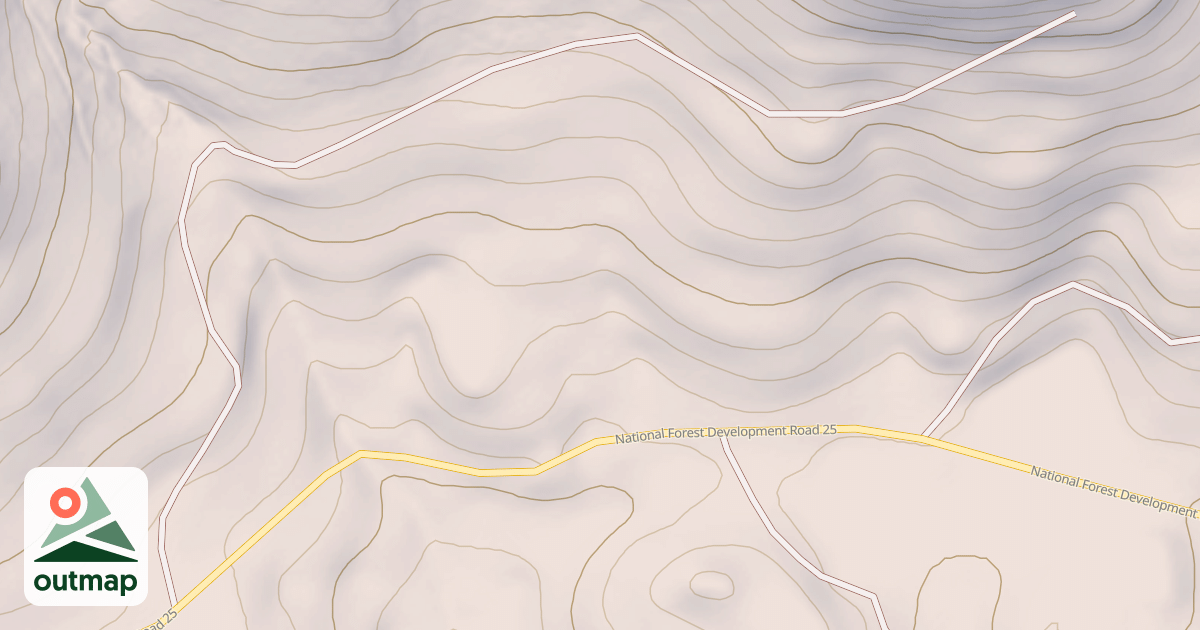 Map of USFS National Forest System Roads {96CD7C0F-1057-40B0-90D0-389608297B32}