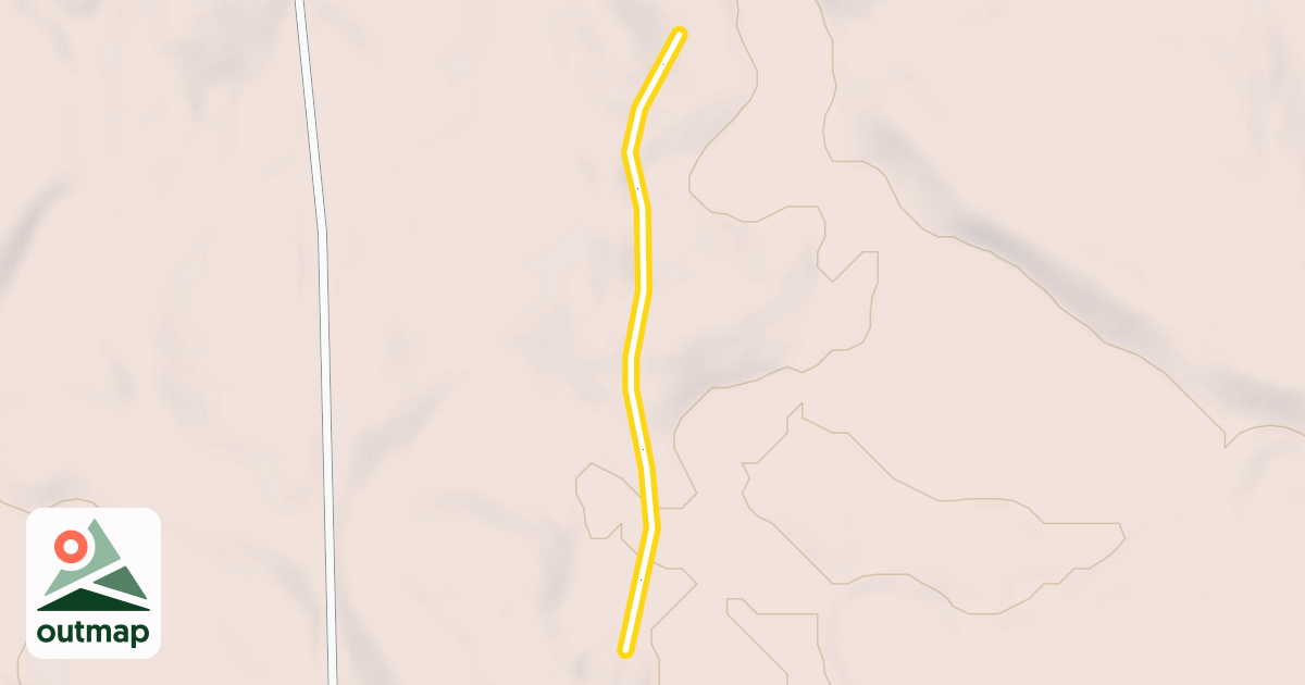 Map of North Loop Trail