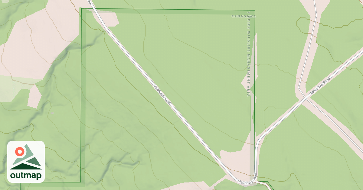Map of Snowmobile Trail