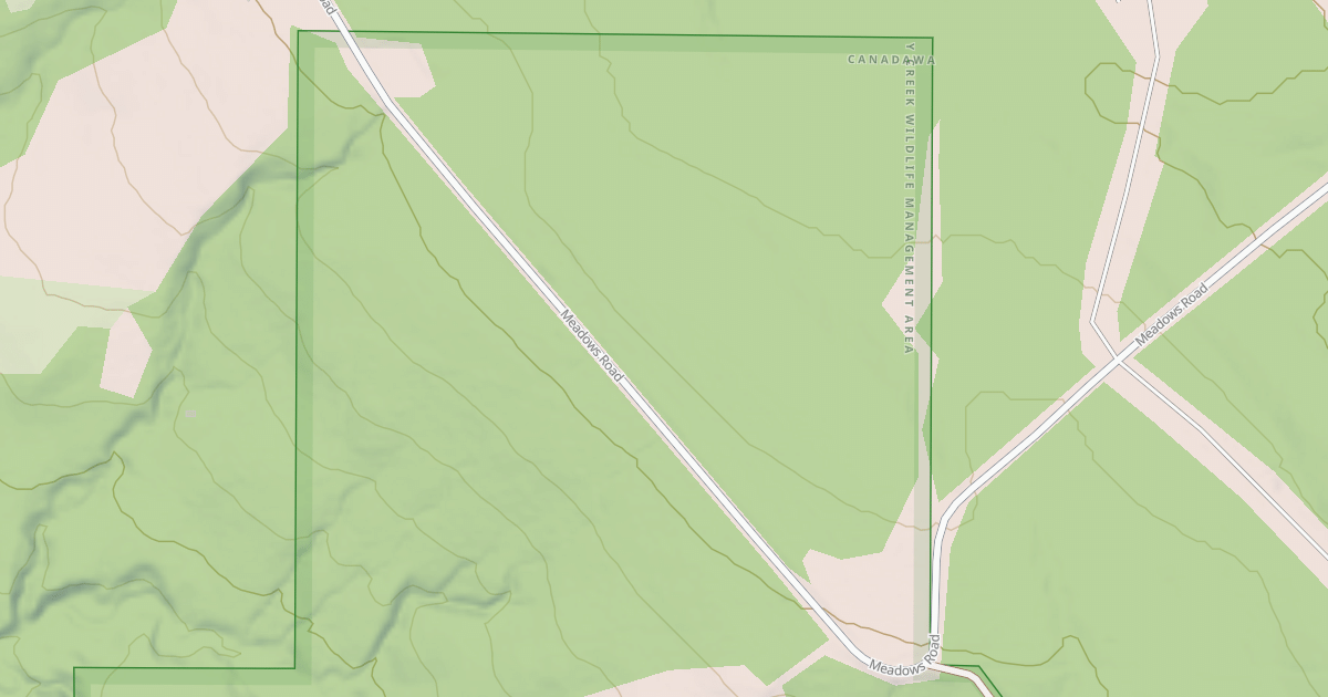 Map preview of Snowmobile Trail