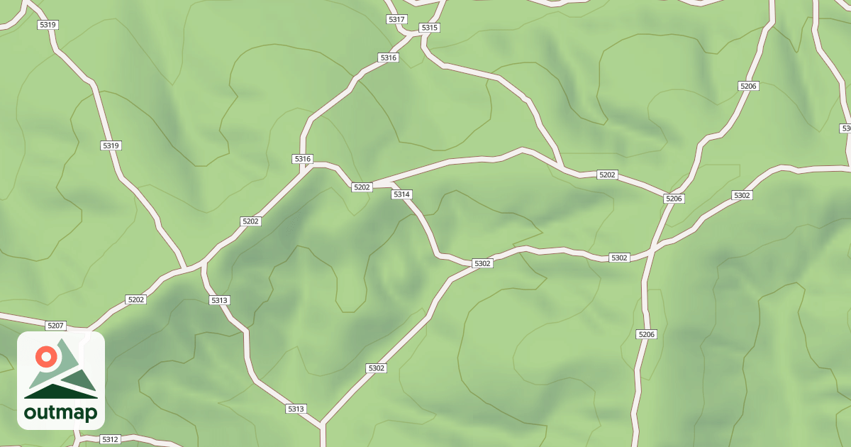 Map of USFS Motor Vehicle Use Map Trails 19339