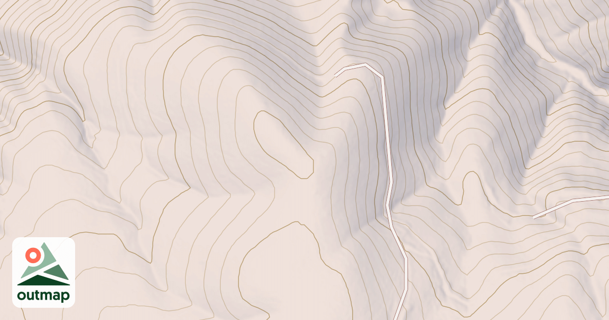 Map of Big Mtn. Loop