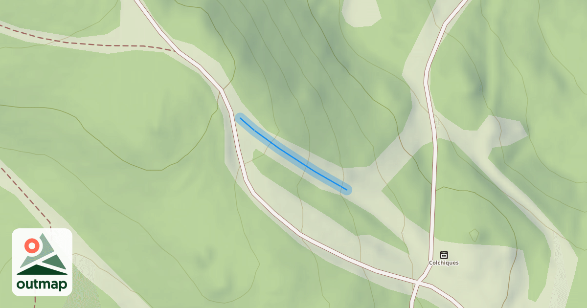 Map of Perce Neige