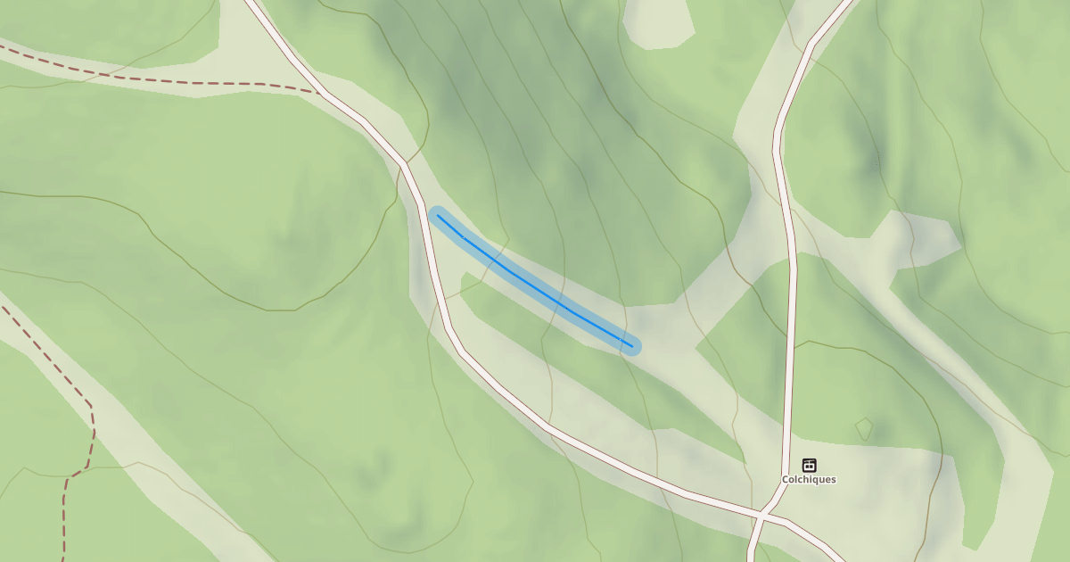 Map preview of Perce Neige