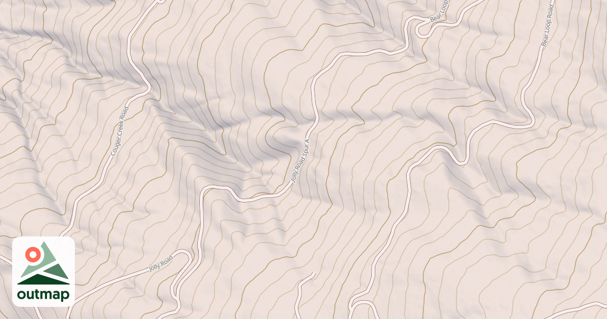 Map of JOLLY SPUR A