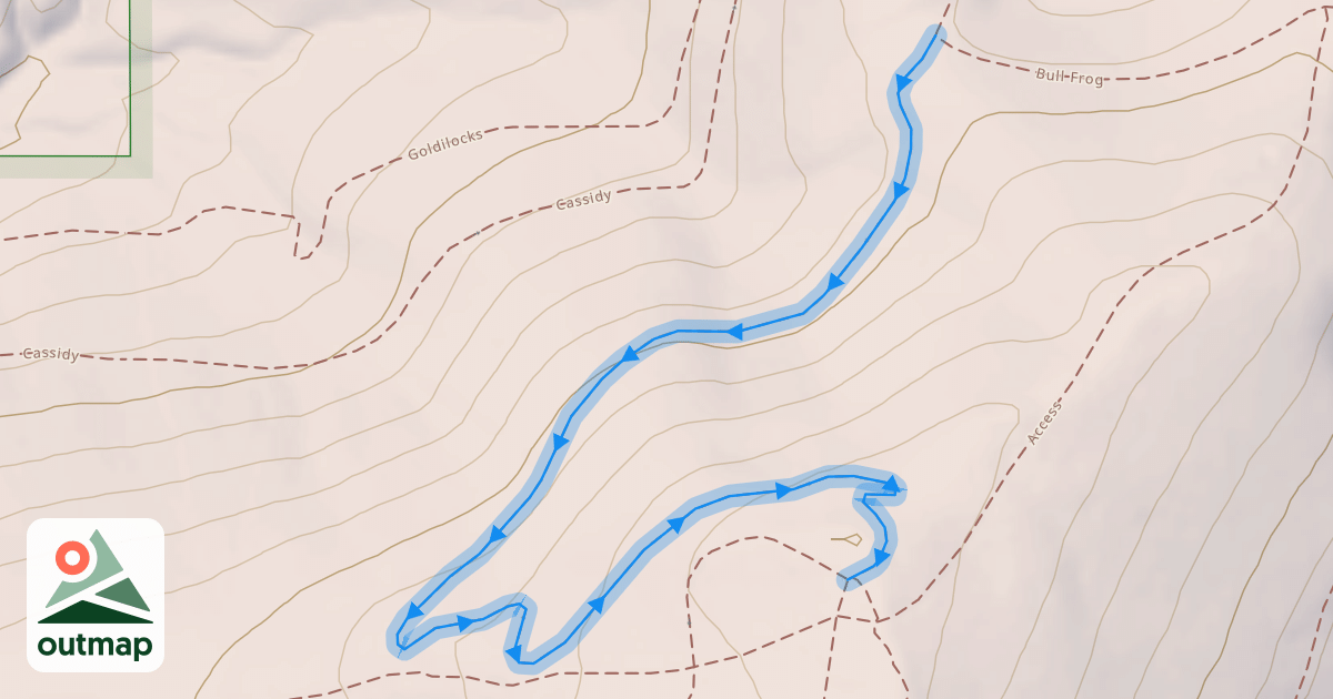Map of Rock Slot