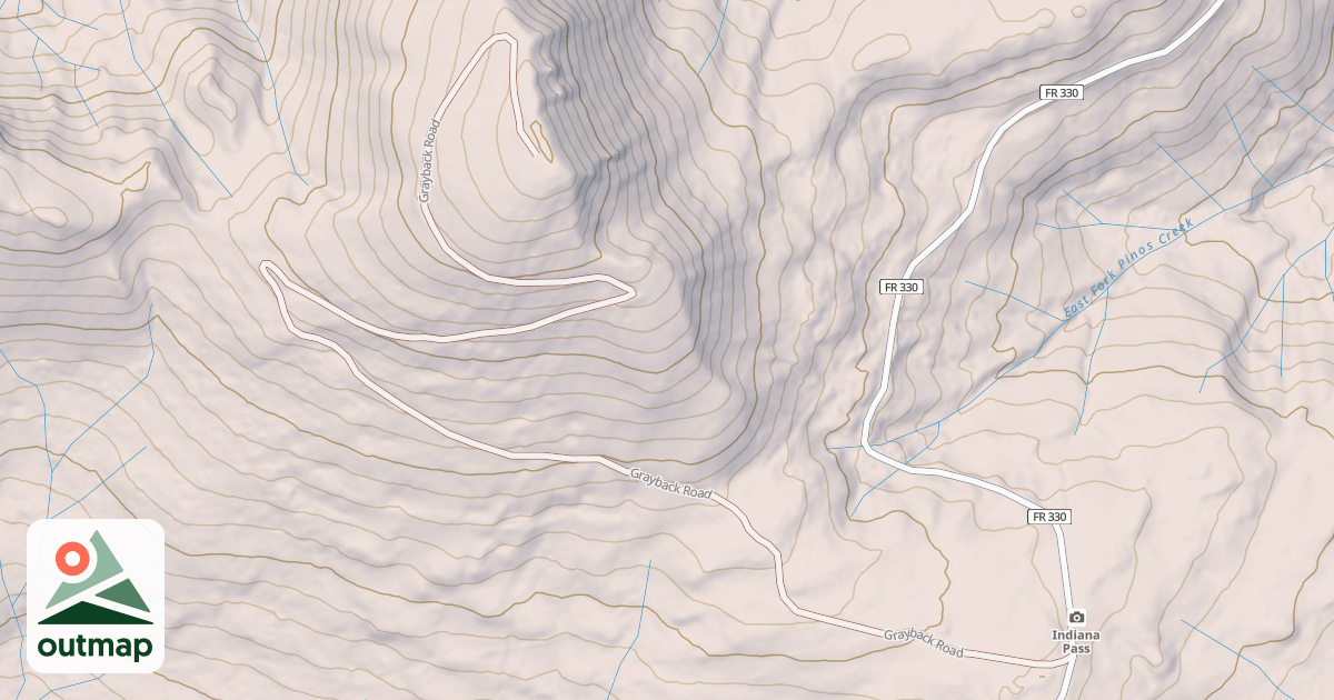 Map of GRAYBACK
