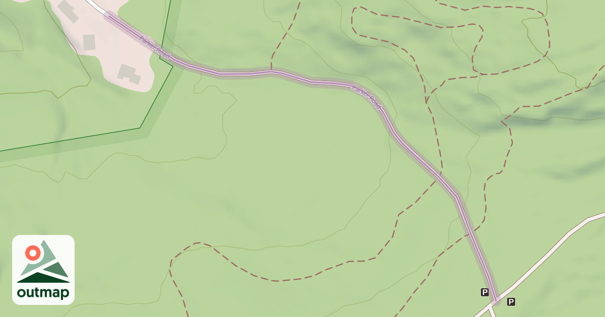 Map of Parker Road