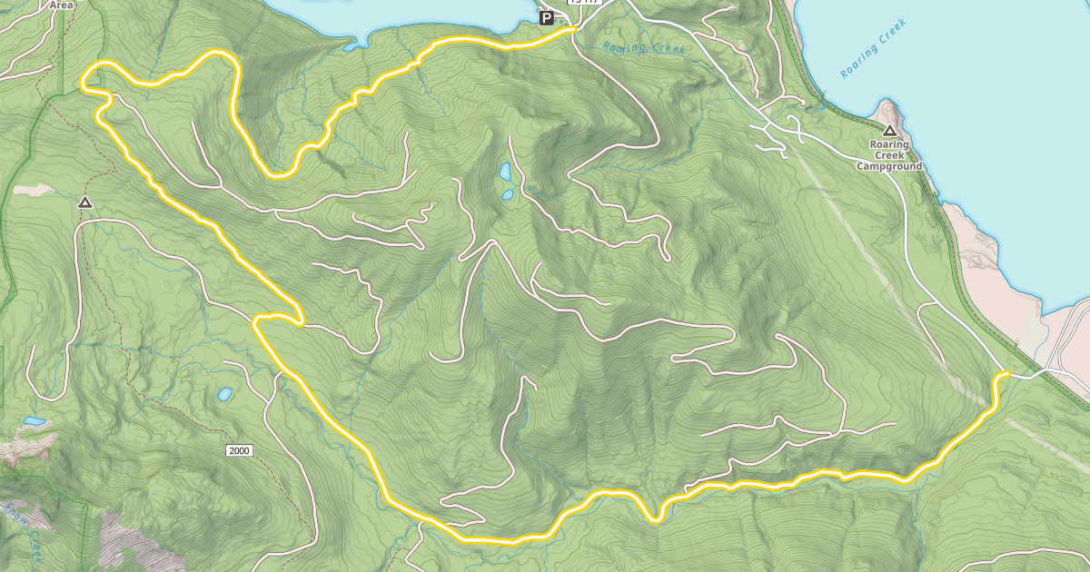 Map preview of Forest Road 5483