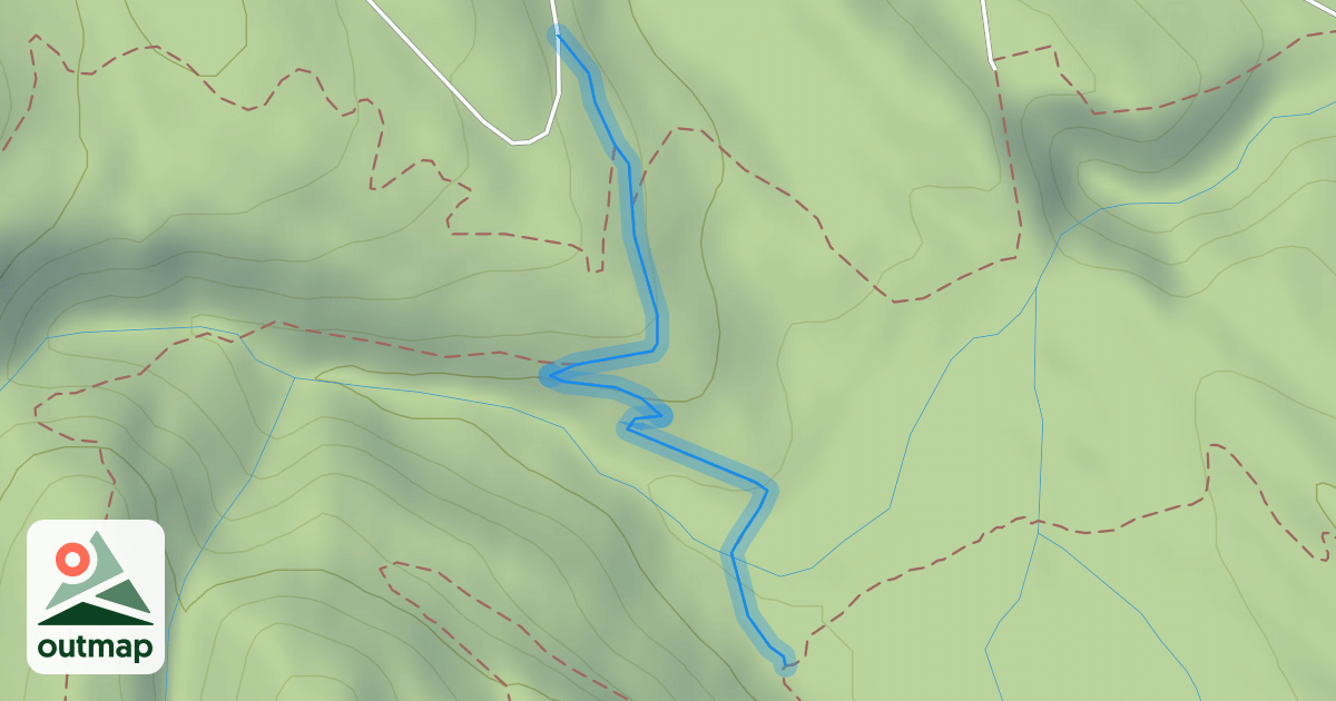 Map of Backside Trail