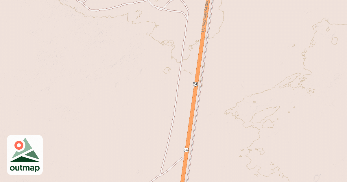 Map of Red Sands Ohv - Trail System