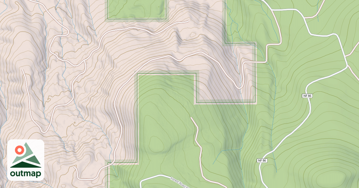 Map of BEAVER T.S.