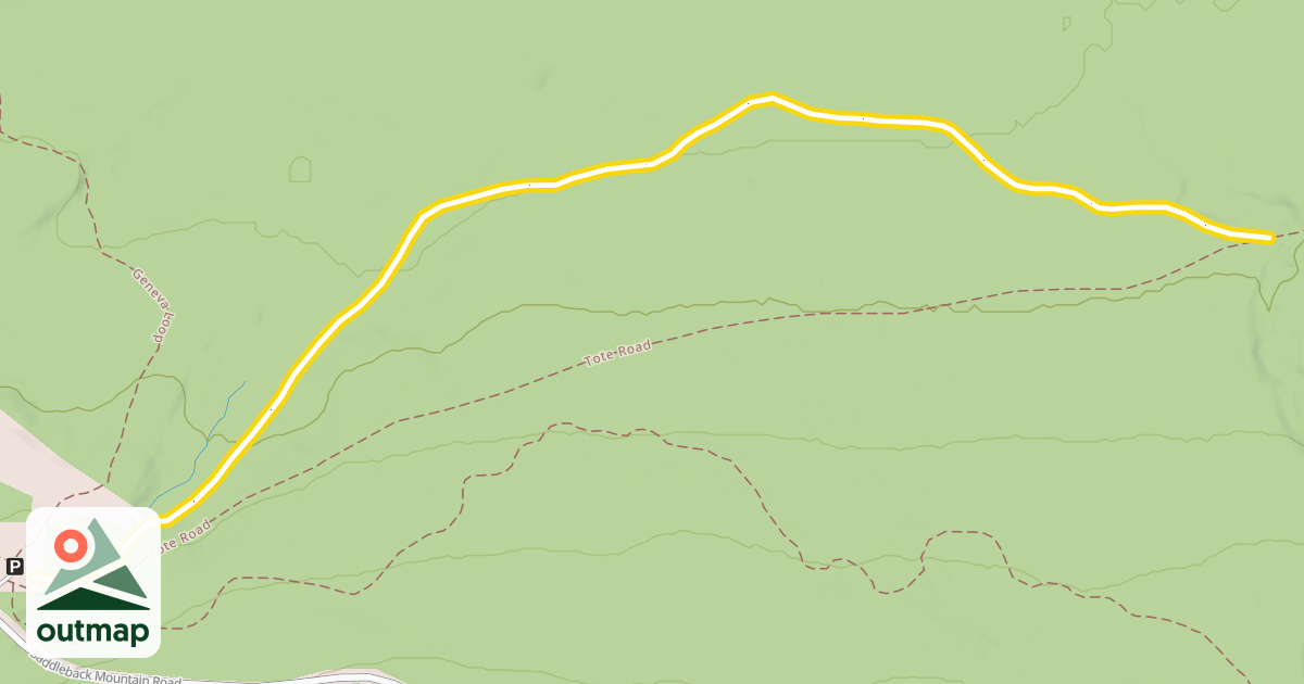 Map of Zapolsky Trail