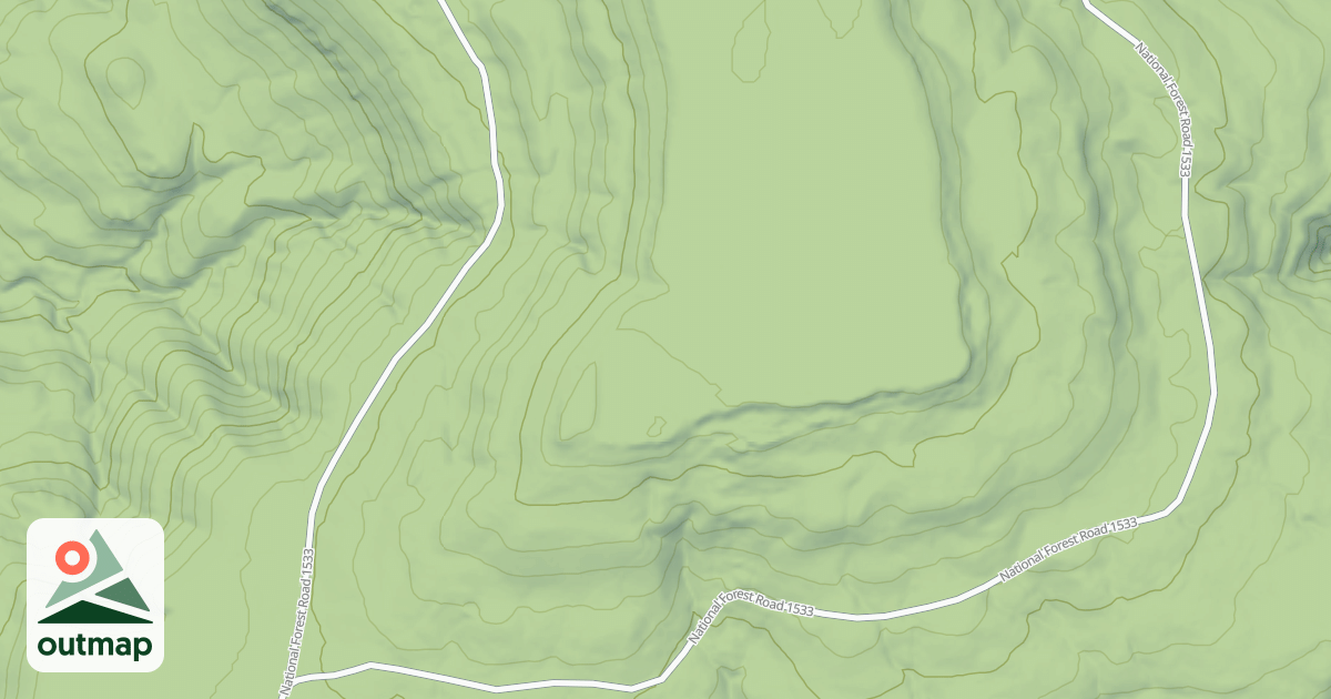 Map of USFS Motor Vehicle Use Map Roads {FFB6E97A-9C0C-42DF-A5B6-FE8356E7A183}
