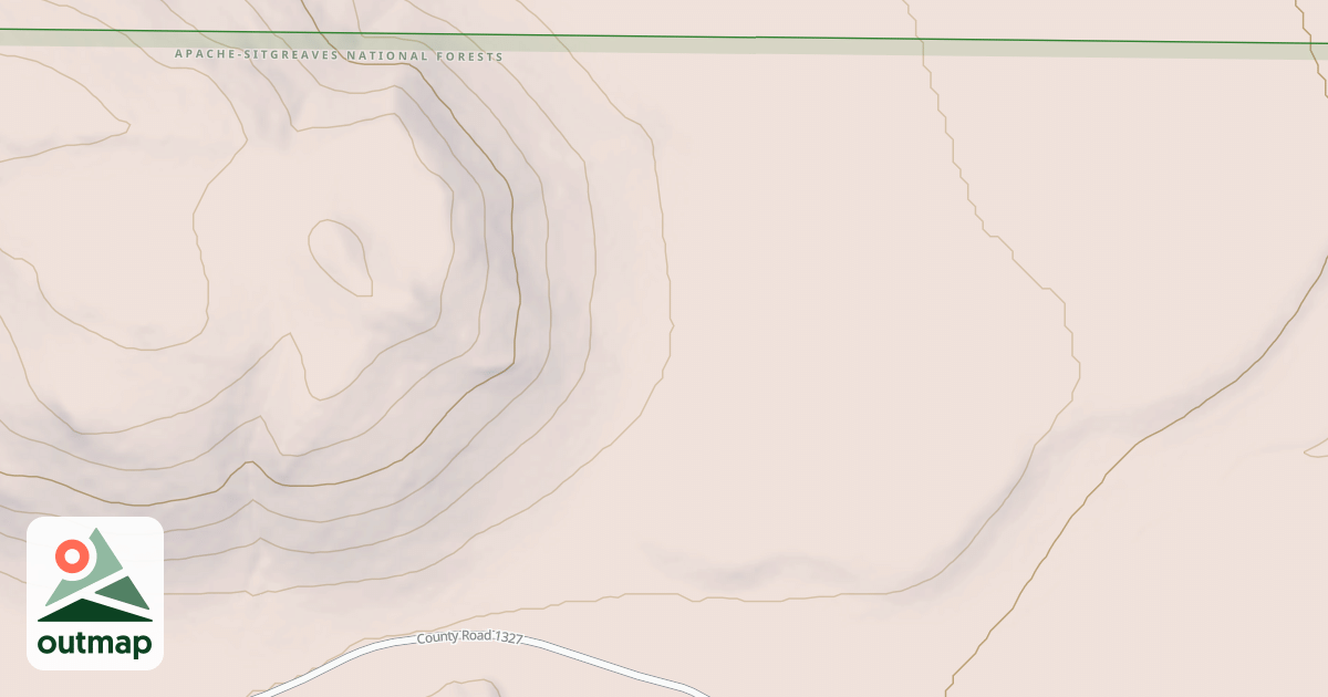 Map of USFS National Forest System Roads {6ADA8586-C952-45C6-AE97-2DD255D501F1}