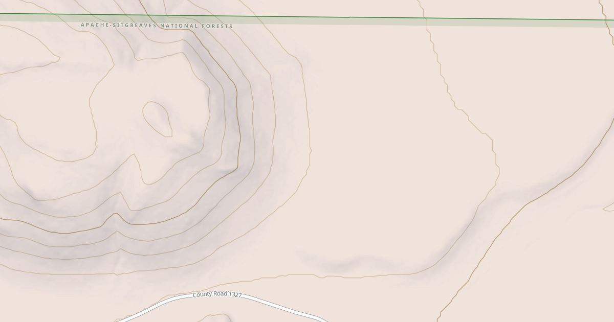 Map preview of USFS National Forest System Roads {6ADA8586-C952-45C6-AE97-2DD255D501F1}