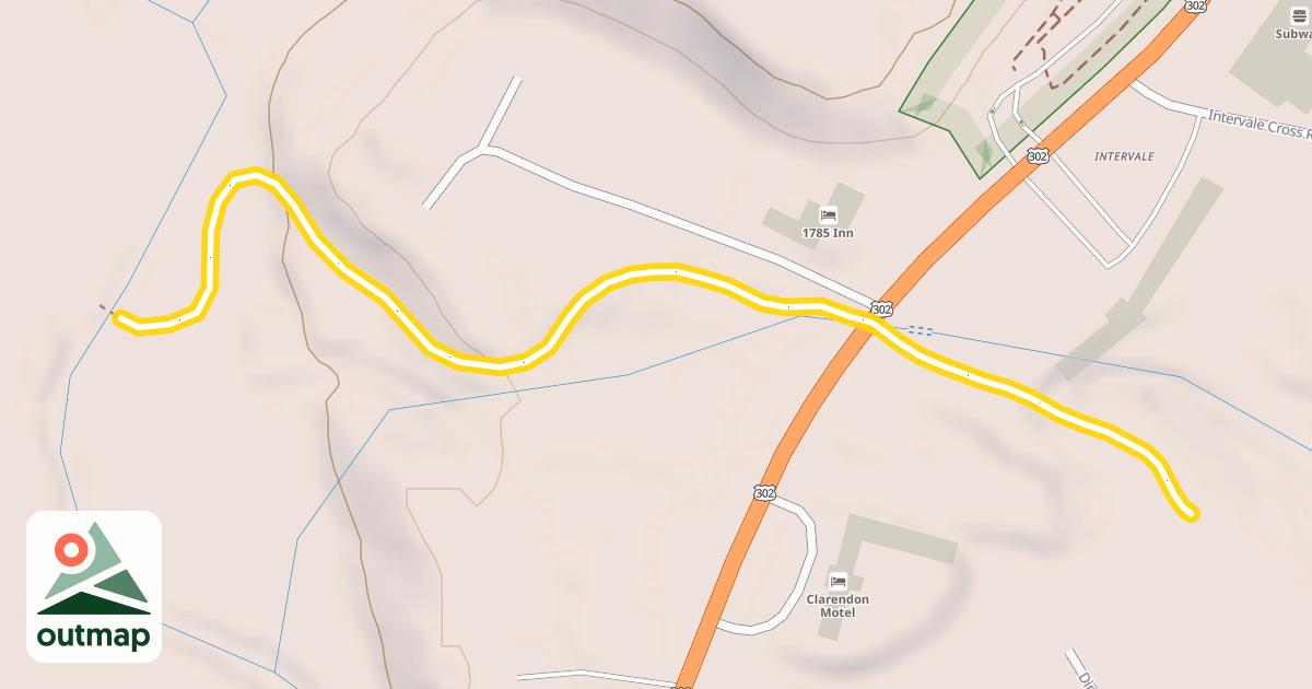 Map of 1785 Trail