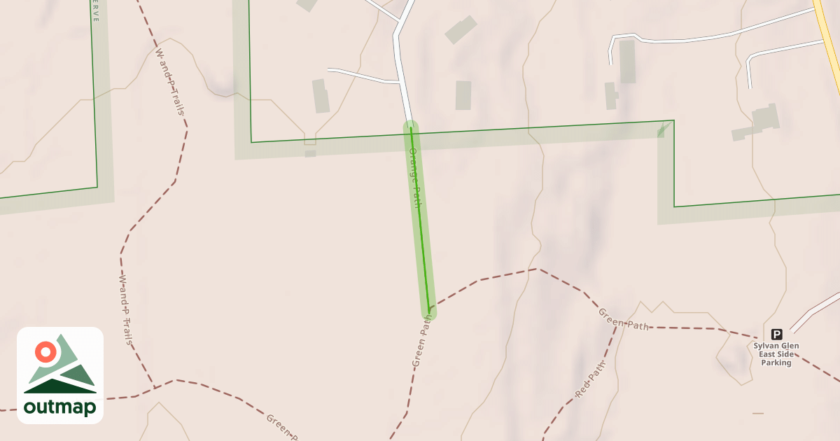 Map of Orange Path