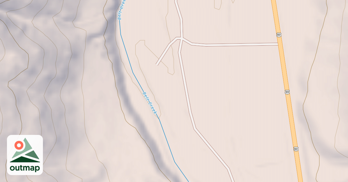 Map of C C C CAMP C