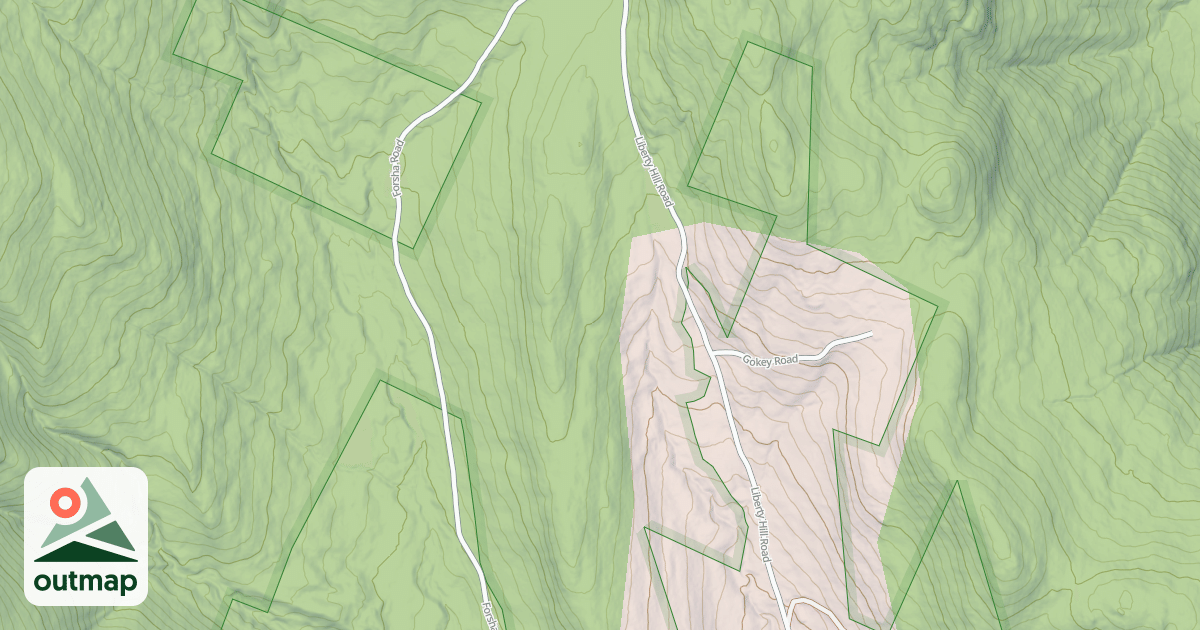 Map of Liberty Hill