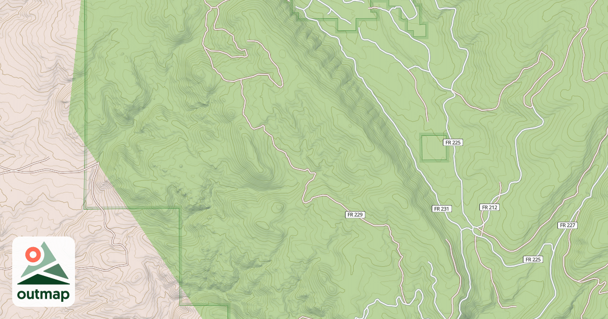 Map of BARRETT RIDGE RD.