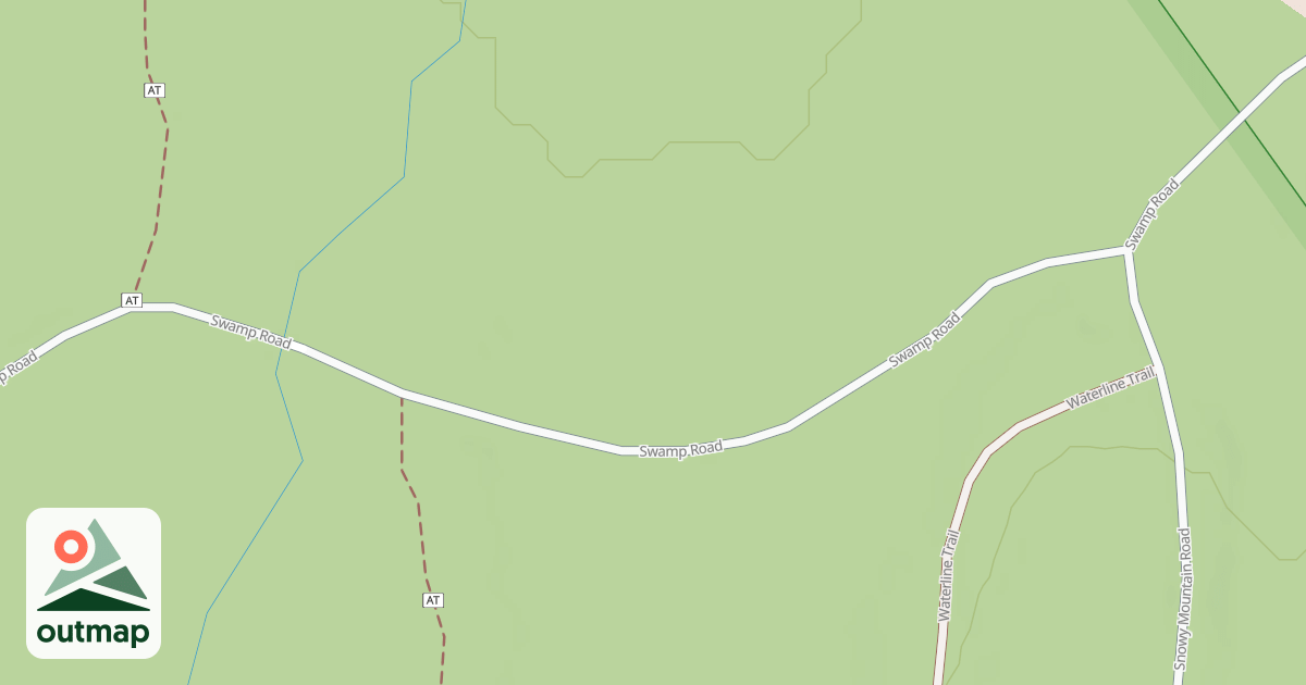 Map of Michaux State Forest – Snowmobile Trail System (Southern)