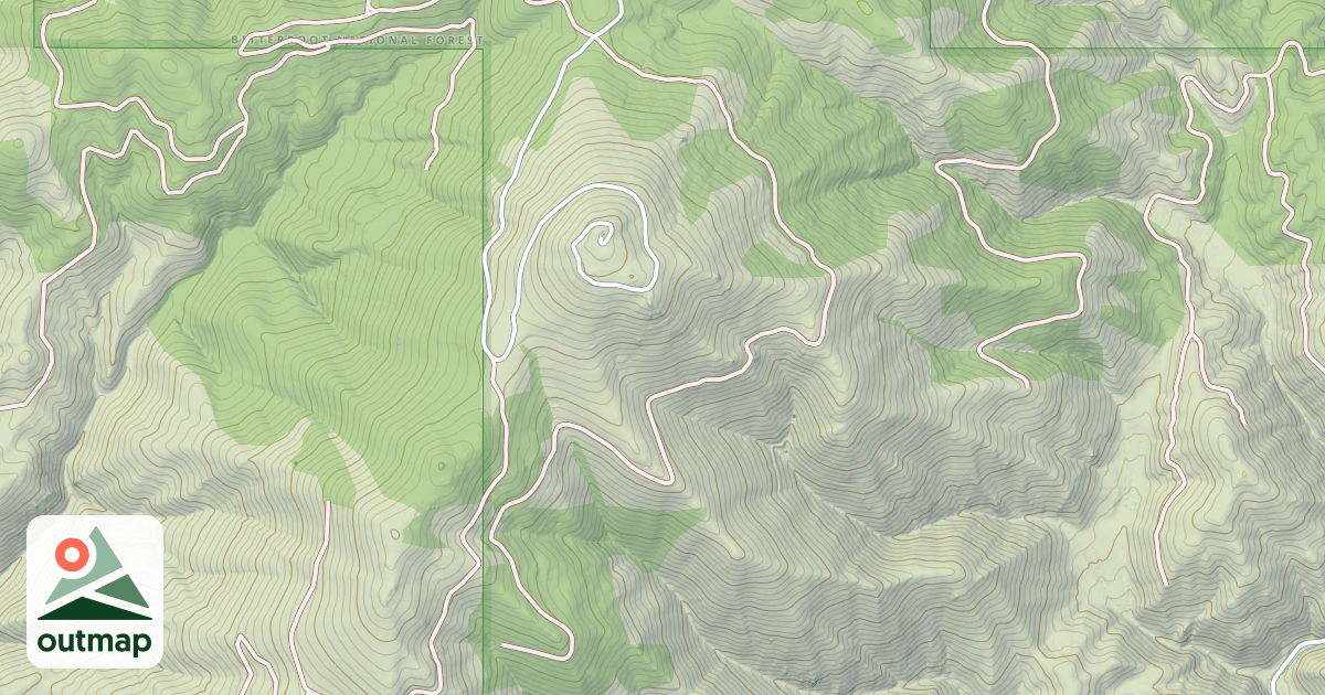 Map of (FDR) DEER MTN