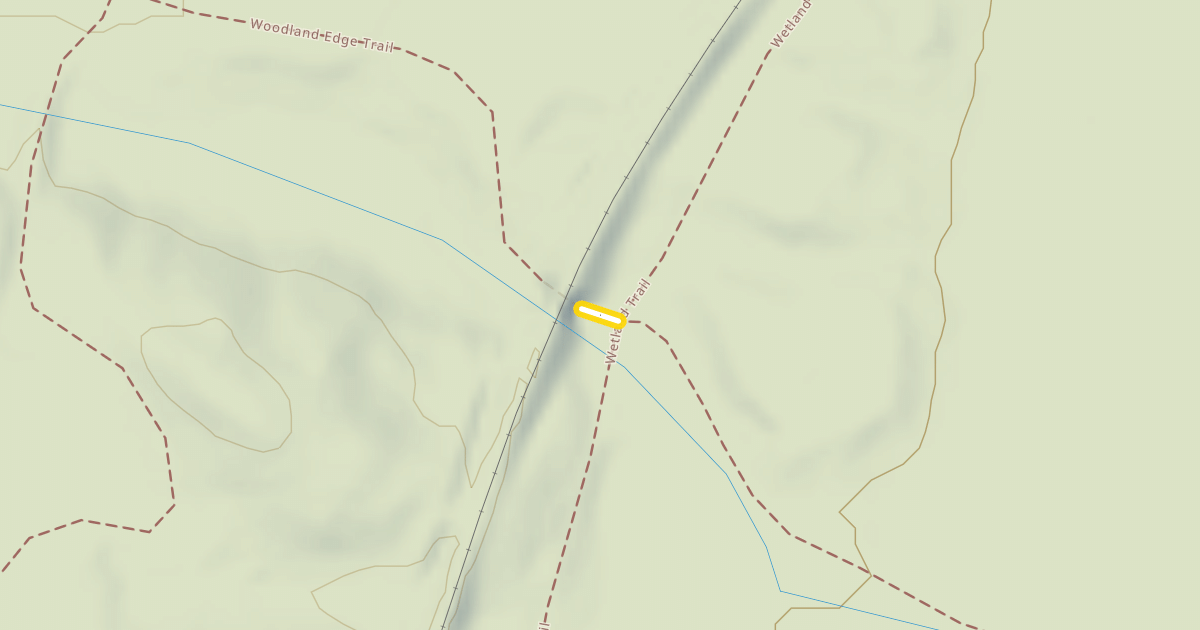Map preview of Woodland Edge Trail