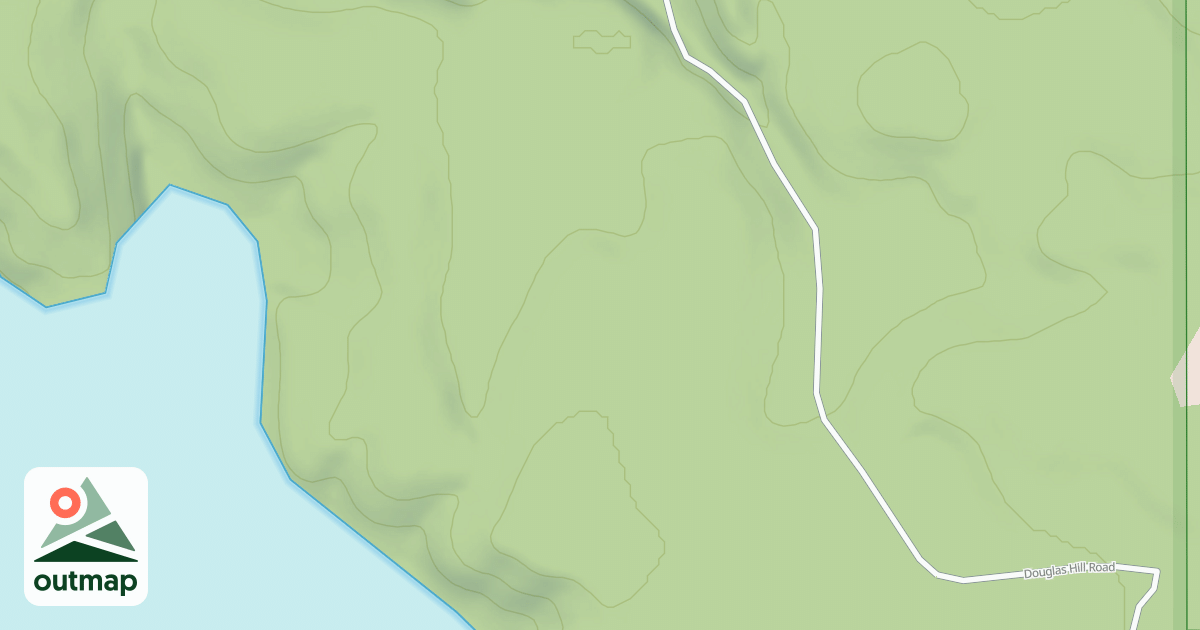 Map of Douglas Hill Ohv South Loop