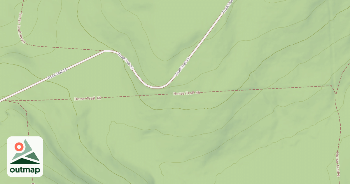 Map of Horse Trail 46