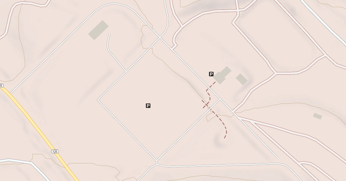 Map preview of Anthracite Outdoor Adventure Area Trails