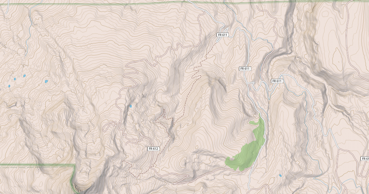 Map preview of GALLOWAY CREEK